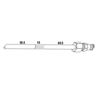 M8 x 1.00mm x 136mm Diesel Glow Plug Adaptor T&E Tools OT056