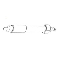 7mm Tip Dia. Injector Type Diesel Comp. Adaptor T&E Tools OT058