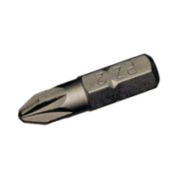 #2 Pozidriv x 1/4" Hex Insert Bit T&E Tools P1202