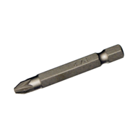 #2 Pozidrive x 1/4" Hex 50mm Long T&E Tools P1212