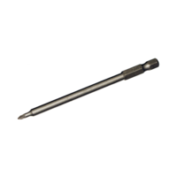 #0 Pozidriv x 1/4" Hex 100mm Long T&E Tools P1220