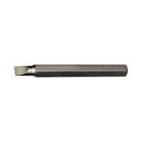 1/4" Slotted Insert Bits 5/16" Hex T&E Tools P3708