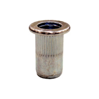 Ribbed Insert Rivet Nut (8 x 1.25mm) T&E Tools PSR835
