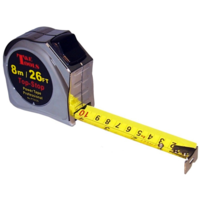 Tape Measure (8M/27ft) T&E Tools PT8025