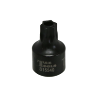 T40 x 1/4"Drive Stubby Tamper Torx-r Impact Socket T&E Tools S15540