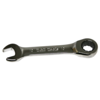 10mm Stubby Open End Gear Ratchet Wrench T&E Tools S51010