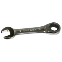 12mm Stubby Gear Ratchet Wrench T&E Tools S51012
