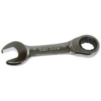 17mm Stubby Gear Ratchet Wrench T&E Tools S51017