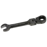 8mm 12Pt. Stubby Flex-Head Ratchet Wrench T&E Tools S59008