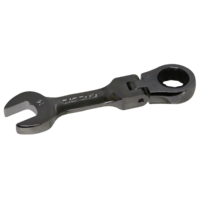 Stubby Flex-Head Ratchet 14mm 12Pt. Wrench T&E Tools S59014