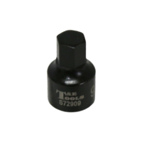 9/32" x 1/4"Drive Stubby In-Hex SAE Impact Socket T&E Tools S72909