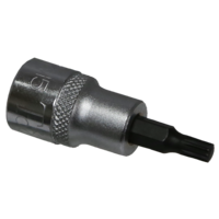 M5 Spline x 3/8"Drive Socket 50mm Long T&E Tools S7305