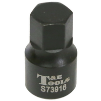 1/2" x 3/8" Drive Stubby In-Hex SAE Impact Socket T&E Tools S73916