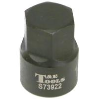 11/16" x 3/8" Drive Stubby In-Hex SAE Impact Socket T&E Tools S73922
