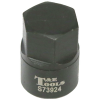 3/4" x 3/8" Drive Stubby In-Hex SAE Impact Socket T&E Tools S73924