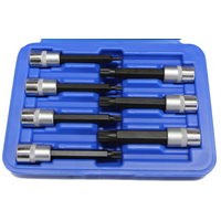 7 Piece Multi-Spline 3/8" Drive Deep Sockets T&E Tools S7603