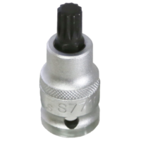 M10 Spline x 1/2"Drive Socket 55mm Long T&E Tools S7710