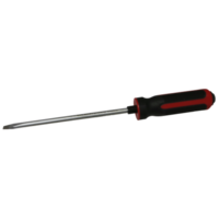 8 x 200mm Tang Thru Slotted S2 Steel Screwdriver T&E Tools S78200