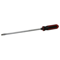 9.5 x 300mm Tang Thru Slotted S2 Steel Screwdriver T&E Tools S79300