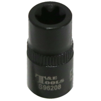 E8 x 1/4"Drive Stubby "E" Series Impact Socket T&E Tools S96208