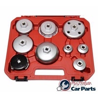 Oil Filter Wrench 9 Piece Set for Toyota Hyundai Kia BMW Audi T&E Tools SD1260