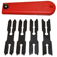 5 Piece Circlip (E-Type) Remover & Installer Set T&E Tools SE2000