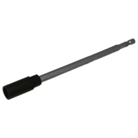 11mm Nut Driver Bit 1/4"Hex 180mm Long T&E Tools T1226