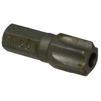 T55 Tamper Torx-r x 5/16" Hex Bit 30mm long T&E Tools T3155