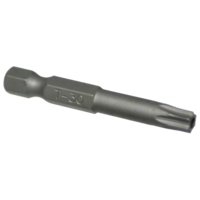T30 1/4" Hex Tamper Torx Bit T&E Tools T3230