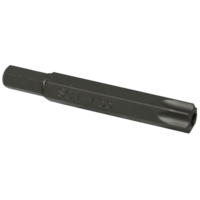 T55 Tamper Torx-r x 5/16" Hex Bit 75mm long T&E Tools T3355