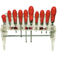 40 Piece Screwdriver Display Stand T&E Tools T4000