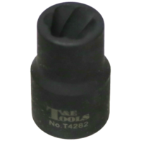 12mm x 1/2" Square Impact Twist Socket T&E Tools T4282