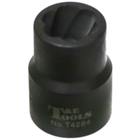 14mm x 1/2" Square Impact Twist Socket T&E Tools T4284