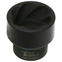 27mm x 1/2" Square Impact Twist Socket T&E Tools T4297