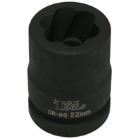 No.T4522 - 22mm x 3/4"Drive Impact Twist Socket,