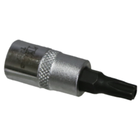 Tamper Torx Socket T27 x 1/4"Drive 30mm Long T&E Tools T5427