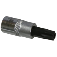 T40 x 1/4"Drive Tamper Torx Socket 30mm Long T&E Tools T5440