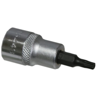 T20 x 3/8"Drive Tamper Torx Socket 50mm long T&E Tools T5443