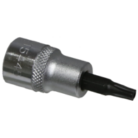 T27 x 3/8"Drive Tamper Torx Socket 50mm long T&E Tools T5445