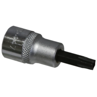 T40 x 3/8"Drive Tamper Torx Socket 50mm long T&E Tools T5447