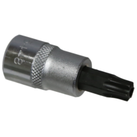 T45 x 3/8"Drive Tamper Torx Socket 50mm long T&E Tools T5448