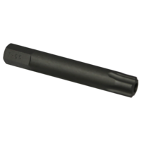 T55 5Pt.Tamper Torx-Plus Impact Bit 10mm Hex x 75mm long T&E Tools T6078