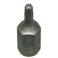 T20 Torx-Plus Impact Bit 10mm Hex x 30mm long T&E Tools T6220