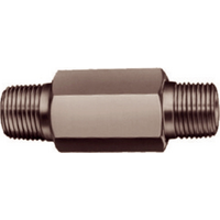 1/4" NPT Male x 1/4" NPT Male Hexagon Nipple T&E Tools T9784