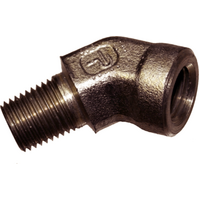 1/4" NPT Male & Female 45 Degree Elbow (10645) T&E Tools T9896