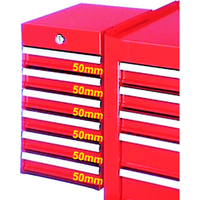 Six Drawer Mini-Side Tool Cabinet/Caddy T&E Tools TES666