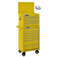 8 Drawer Premier-Traxx Ball-Bearing Deep Top Chest T&E Tools TRX1808SE