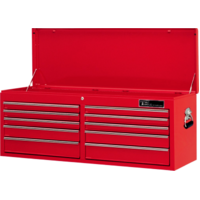 Ten Drawer 51" Ball-Bearing Chest T&E Tools TRX5210