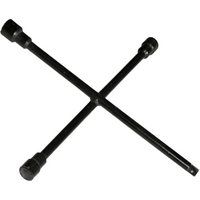 Heavy-Duty Four Way Truck Wheel Wrench T&E Tools TW5000
