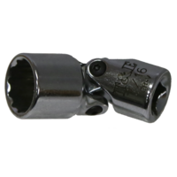 7/16" x 12Pt 1/4"Dr. Universal Socket T&E Tools U1314